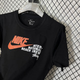2025 T253 Co Branded Edition  NK Black  Pure Cotton  Blue T-shirt