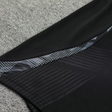 24/25 Inter Miami Black  Kids Half Pull Tracksuit  (童装、半拉链)