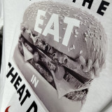 2025 T247 Hamburger ETA NK White  Pure Cotton  Blue T-shirt