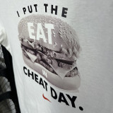 2025 T247 Hamburger ETA NK White  Pure Cotton  Blue T-shirt