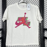 2025 T249 Flying Man White  Pure Cotton  Blue T-shirt