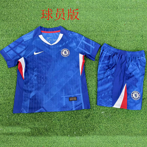 25/26 CHE Home  Player Version Kids  Soccer Jersey