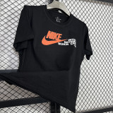 2025 T253 Co Branded Edition  NK Black  Pure Cotton  Blue T-shirt