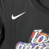 2025 T262 Clippers  WESTBROOK #0 NK Black  Pure Cotton  Blue T-shirt