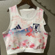 25/26  Japan  White  Women Yoga  Vest