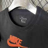 2025 T253 Co Branded Edition  NK Black  Pure Cotton  Blue T-shirt