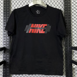 2025 T260 Barbell NK Black  Pure Cotton  Blue T-shirt