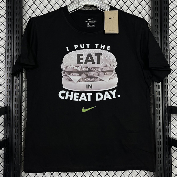 2025 T247 Hamburger ETA NK Black  Pure Cotton  Blue T-shirt