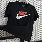 2025 T254 NK Black  Pure Cotton  Blue T-shirt