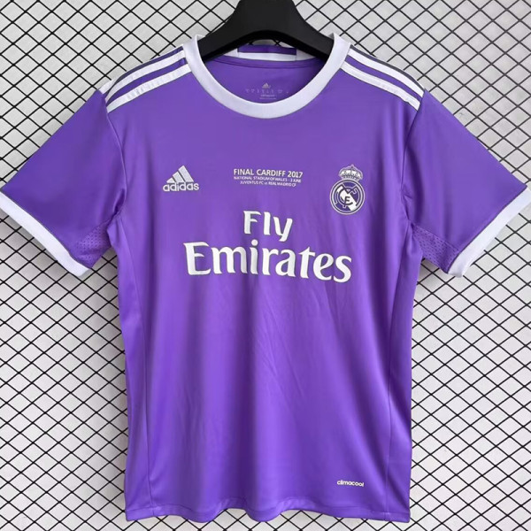 2016/2017 RMA Away Retro Soccer Jersey(带胸前字)