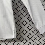 25/26 Germany White 125th Anniversary Edition  Long Sleeve  Fans Soccer Jersey(White Logo)\白色队标