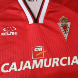 1999/2001 Real Murcia Red  Retro Soccer Jersey