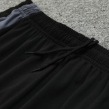 24/25 RMA White  Half Pull  Kids tracksuit  (童装白配黑裤、半拉链)