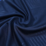 24/25 Al-Nassr Royal Blue Half Pull Kids tracksuit  (童装、半拉链)