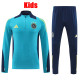24/25 Ajax Sky Blue Half Pull  Kids tracksuit  (半拉链、童装)