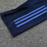 24/25 Al-Nassr Royal Blue Half Pull Kids tracksuit  (童装、半拉链)