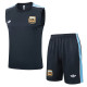 25/26  Argentina Grey Tank top and shorts suit#D2584