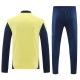 24/25  Ajax Yellow Half Pull  Kids tracksuit (半拉链、童装)