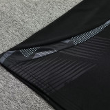 24/25 Al-Nassr Black Half Pull  Kids tracksuit (童装、半拉链)