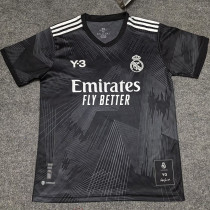22/23 RMA  Black (Y-3) Goalkeeper Fans Soccer Jersey