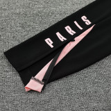 24/25  PSG White  Half Pull  Kids tracksuit (半拉链、童装)