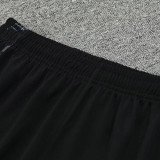 24/25 Al-Nassr Black Half Pull  Kids tracksuit (童装、半拉链)