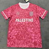25/26 Palestino Deportivo Pink (English version) Fans Soccer Jersey(英文版）