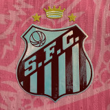 25/26  Santos FC Special Edition Pink Player Version Soccer Jersey