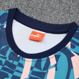 25/26 Man City Lake Blue Training Short Suit