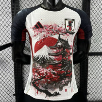 25/26 Japan Snowy Plum Blossom White Player Version  Soccer Jersey