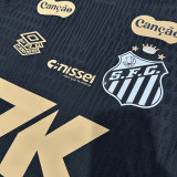 25/26  Santos FC Special Edition Black Player Version Soccer Jersey