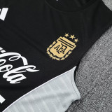 25/26  Argentina Black Tank top and shorts suit
