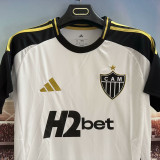 25/26  Atletico Mineiro Away  Fans Soccer Jersey(广告版)