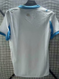 25/26  Marseille White  Fans Soccer Jersey