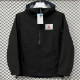 2025  RK907 JD Black Thickened Assault  Hooded Windbreaker (加厚冲锋衣）