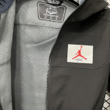 2025  RK907 JD Black Thickened Assault  Hooded Windbreaker (加厚冲锋衣）