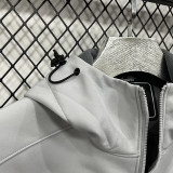 2025  RK905 ADM  Grey Thickened Assault  Hooded Windbreaker (加厚冲锋衣）