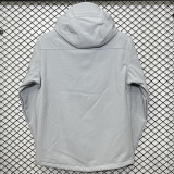 2025  RK907 JD  Grey  Thickened Assault  Hooded Windbreaker (加厚冲锋衣）
