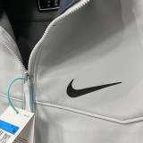 2025 RK904 NK Grey Thickened Assault  Hooded Windbreaker (加厚冲锋衣）