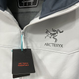 2025  RK906 ARCTERYX Grey  Thickened Assault  Hooded Windbreaker (加厚冲锋衣）