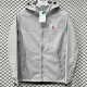 2025  RK907 JD  Grey  Thickened Assault  Hooded Windbreaker (加厚冲锋衣）