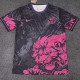 25 /26 BAR Pink lion Head  Special Edition Black Fans Soccer Jersey