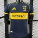 25/26  Boca Juniors Home Player Version Soccer Jersey（右袖与背下没广告)