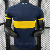 25/26  Boca Juniors Home Player Version Soccer Jersey（右袖与背下没广告)