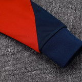 25/26 PSG royal blue & Red Jacket Tracksuit #A2539