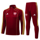 25/26  ARS Red Half Pull Tracksuit #B2549 (半拉链)
