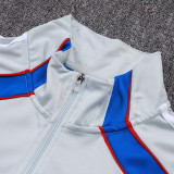 25/26 Bayern Grey Half Pull Tracksuit #B2548 (半拉链)