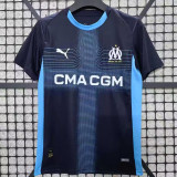 25/26  Marseille Away  Fans Soccer Jersey