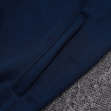 25/26 PSG royal blue & Red Jacket Tracksuit #A2539