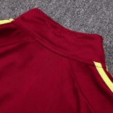 25/26  ARS Red Half Pull Tracksuit #B2549 (半拉链)